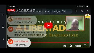 Ao vivo: Brasileiros confundem sistema político com eleições e apela para o exército