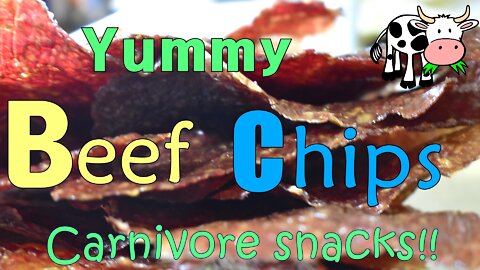 Yummy Beef Chips – BEST CARNIVORE SNACK!!