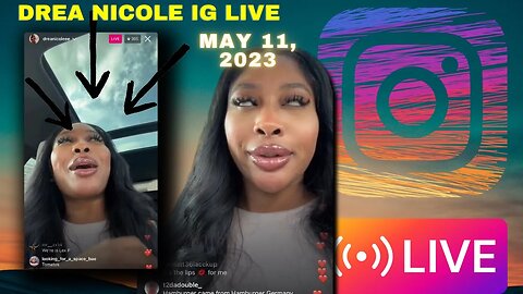 DREANICOLEEE IG LIVE: Drea Nicole Answers Questions From Her Live Chat (11/05/23)