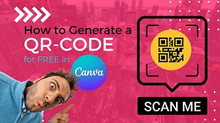 how to create a QR code in Canva for FREE