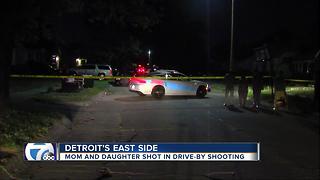 Mother and daughter shot in drive-by shooting