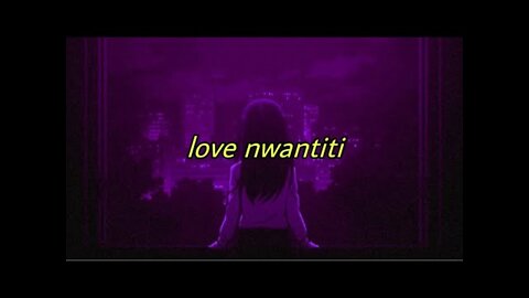 Love nwantiti (tiktok remix slowed + with lyrics)