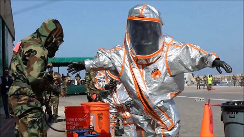 CBRNE Defense Demonstration in the Port of Agadir, Morocco