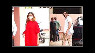 Deepika Padukone & Kartik Aaryan Snapped At Sanjay Leela Bhansali&rsquo