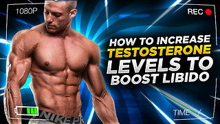 How To Increase Testosterone Levels To Boost Libido 💪🏽 #TestosteroneBoost #Libido #HealthyLiving