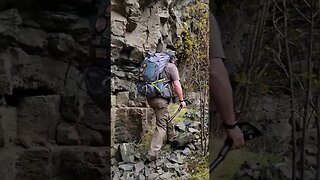 Mountain Hiking Through The Eye Of The Needle | AOWS
