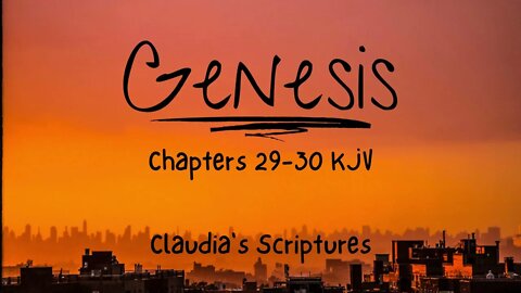 The Bible Series Bible Book Genesis Chapters 29-30 Audio