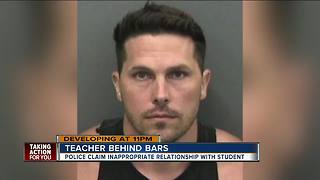 Tampa middle school teacher arrested for inappropriate relationships with two students