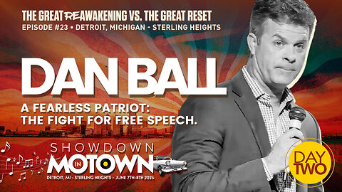 Dan Ball | Dan Ball Speaks At ReAwaken America Tour Detroit, Michigan! Join Navarro, Flynn, Eric Trump & Team America At Oct 18-19 Selma, NC ReAwaken! Request Tix Via Text 918-851-0102