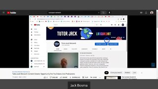 TutorJack Network Content Creator Opportunity For YouTubers And Podcasters