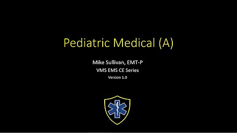 Managing the Pediatric Medical Patient Vol. A