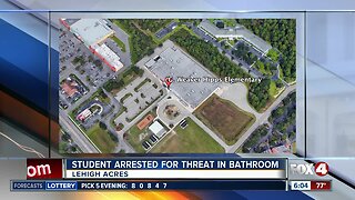 Student arrested for threat at a Lehigh Acres elementary school