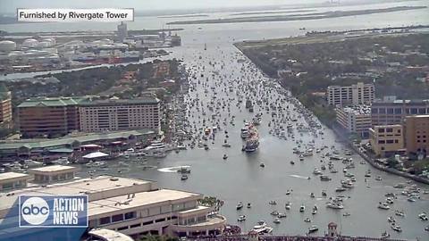 2018 Gasparilla Invasion Time Lapse