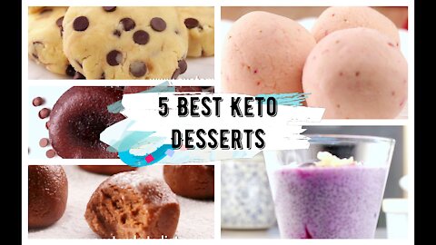 5 BEST KETO DESSERT RECIPES