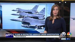 F-16s intercept small plane that violated President Trump's airspace