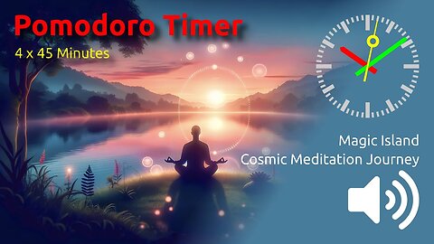 🍅 ⏰ 4 x 45min ~ Cosmic Meditation Journey | Magic Island