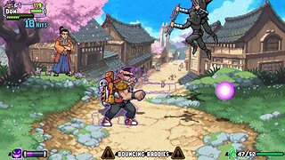 Teenage Mutant Ninja Turtles: Shredder's Revenge Bebop Gameplay