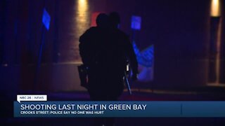 Green Bay shooting on Crooks Street