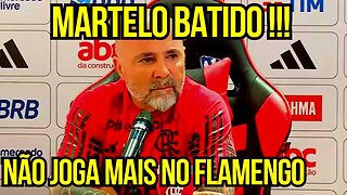 MARTELO BATIDO! SAMPAOLI LIBEROU! FLAMENGO NEGOCIA JOGADORES NOTÍCIAS DO FLAMENGO HOJE