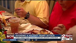 Avoiding a holiday heart attack: Study finds heart attack increase around Christmas