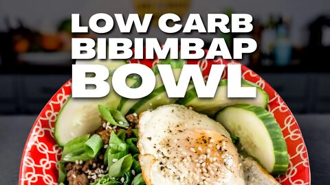 How to make a Low Carb Bibimbap Bowl