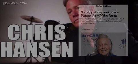 Chris Hansen Interviewed about PETER NYGARD.