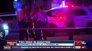 Two dead after shooting on Niles Street