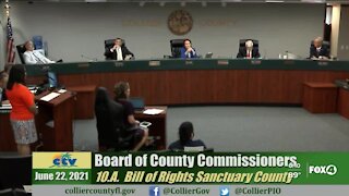 Collier County moving forward with Bill of Rights Sanctuary ordinance