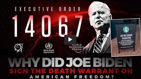 Executive Order 14067 | Is Biden's Biden’s Executive Order 14067 is Codifying Luciferianism?