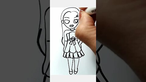 How to Draw and Paint Jennie from Blackpink at the Met Gala