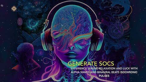 EXPERIENCE SERENE RELAXATION AND LUCK WITH ALPHA WAVES AND BINAURAL BEATS ISOCHRONIC PULSES