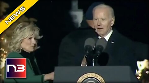 DEER IN HEADLIGHTS: Cameras Catch Biden FREEZE UP As Nurse Jill Steps in to Save Him