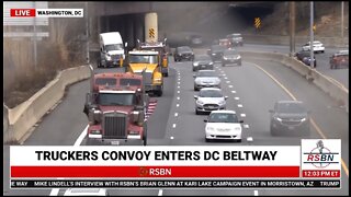 The People's Convoy Arrives In Washington DC