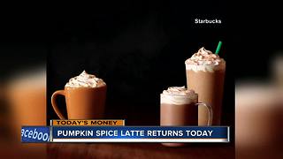 Are you ready for fall? Starbucks is bringing back Pumpkin Spice Lattes today