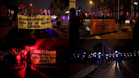 🟢[Demo] Demo in Hamburg gegen türkische Angriffe