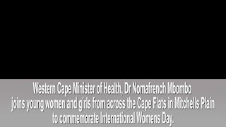 SOUTH AFRICA - Cape Town - International Womens Day. (YcB)
