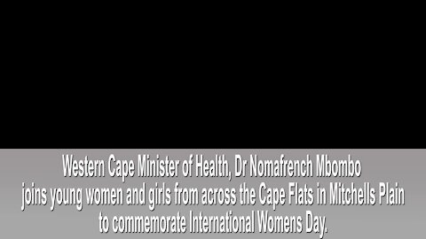 SOUTH AFRICA - Cape Town - International Womens Day. (YcB)