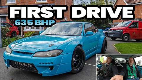 635BHP 2JZ POWERED SILVIA S15 ROCKET BUNNY *FIRST DRIVE*