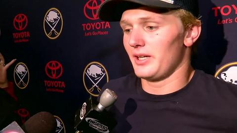 Raw Interview: Casey Mittelstad discusses the final day of Sabres Development Camp