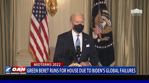 Green Beret Runs For U.S. House Due To Biden's Global Failures