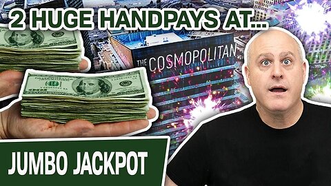 💕 2 HUGE HANDPAYS at The Cosmopolitan of Las Vegas 🎰 Hao Yun Lai Slots! | Raja Slots