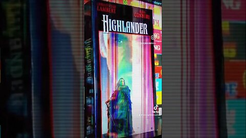 Highlander (1986) #VHS #seanconnery #highlander #christopherlambert