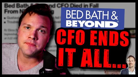 Bed Bath & Beyond CFO JUMPS To His Death | He & Ryan Cohen(GameStop) Facing Jail For Fraud..