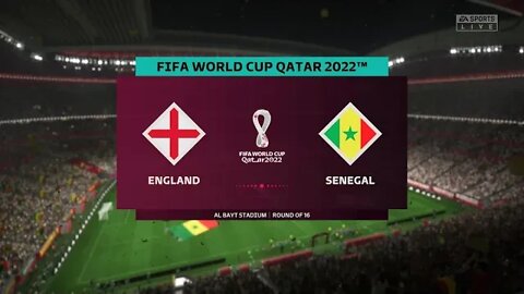 FIFA 22 | England vs Senegal - World Cup