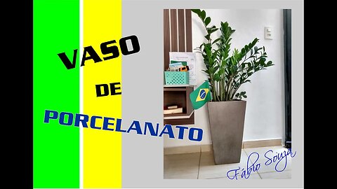 VASO DE PORCELANATO MATE