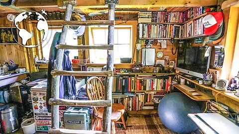 TEENAGER Builds OFF-GRID TINY HOUSE (80% Recycled Material)