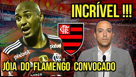 QUE LOUCURA! JOIA DA BASE DO FLAMENGO CONVOCADO PARA A SELEÇÃO BRASILEIRA SUB 17 - É TRETA!!!