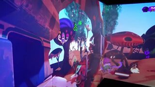 The QBIX Mixed Reality Arcade Room by Inowize (IAAPA 2022)