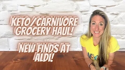 KETO & CARNIVORE GROCERY HAUL FROM PUBLIX & ALDI | ALMOST TO 10,000 SUBSCRIBERS!!
