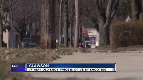 Search underway for suspect after drive-by shooting in Clawson